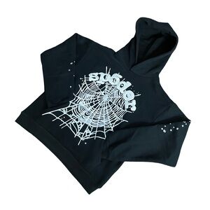Sp5der Hoodie (Black OG Web)